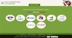 Desktop Screenshot of canards.fr